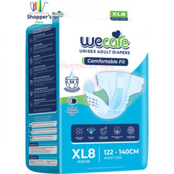 Wecare Unisex Adult Diapers XL8x12‑1ctn Carton Sales
